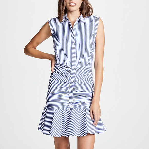 veronica beard shirt dress